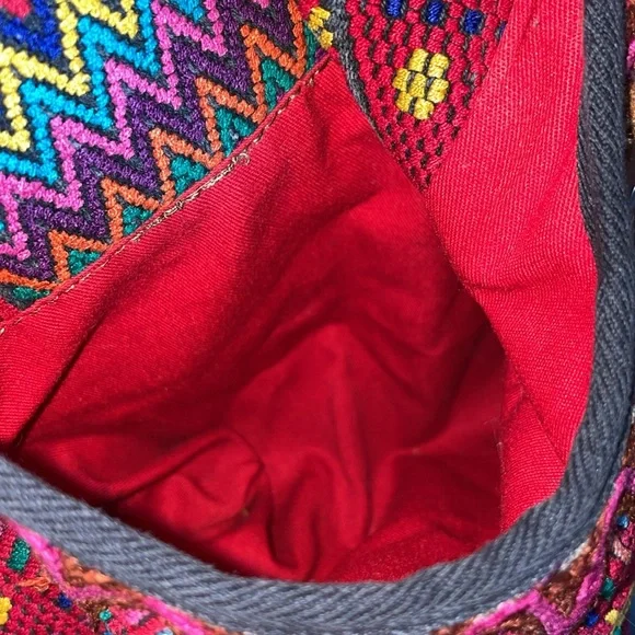 Nena & Co Convertible Day Bag Backpack Artisan Made EUC